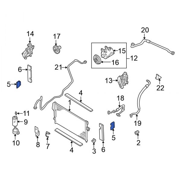 A/C Condenser Seal