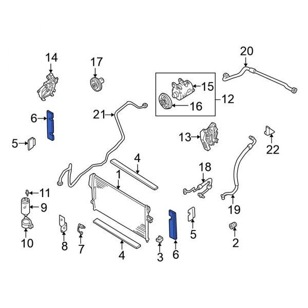 A/C Condenser Seal