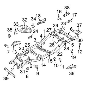 Nissan OE - Frame & Components (RWD)
