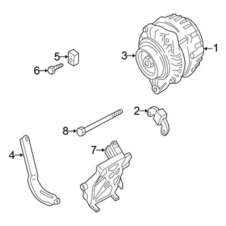 Nissan OE - Electrical - Alternator (3.3L)