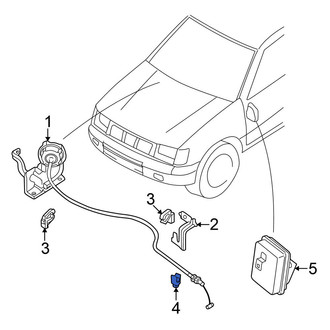 Nissan OE - Cruise Control Actuator Clip