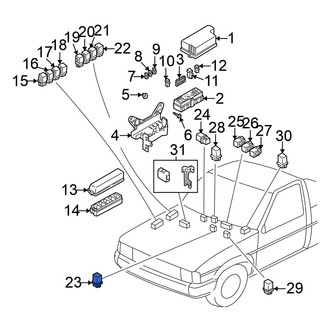 Nissan OE - Accessory Power Relay