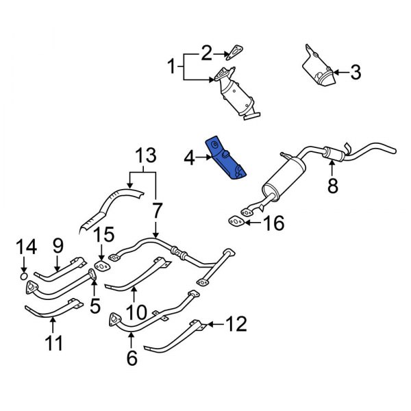 Catalytic Converter Heat Shield