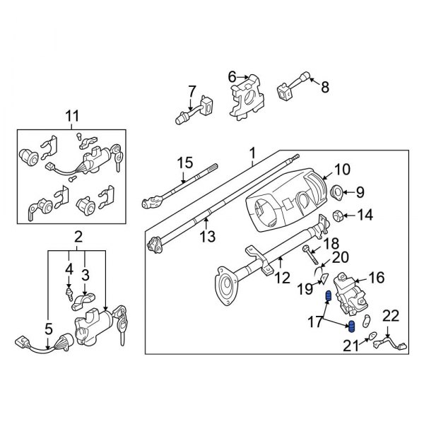 Steering Column Spring