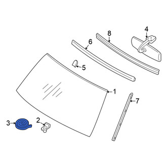 Nissan OE - Windshield Seal