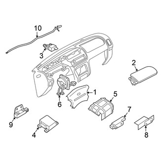 Nissan OE - Restraint Systems - Air Bag Components