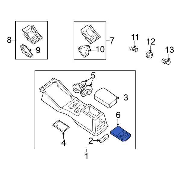 Console Cup Holder