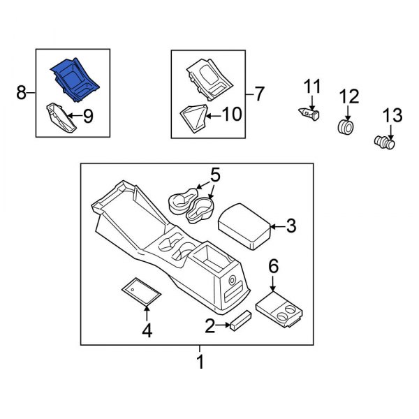 Automatic Transmission Shift Cover Plate