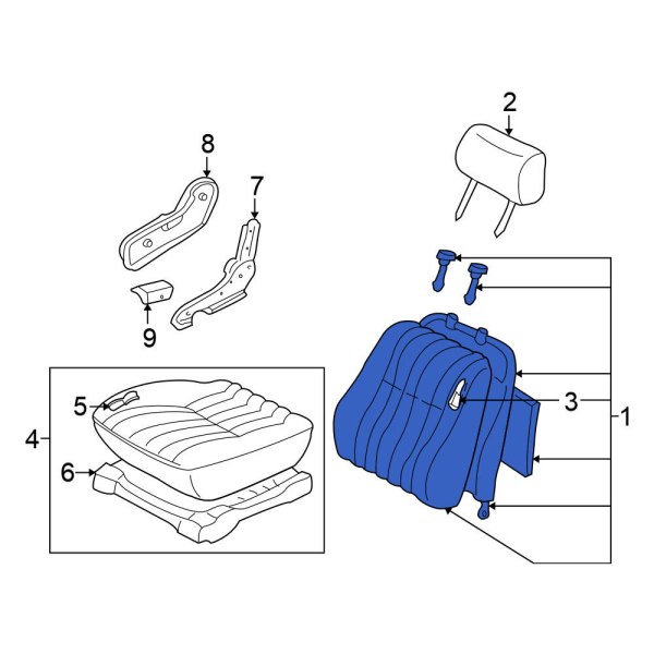 Seat Back Assembly