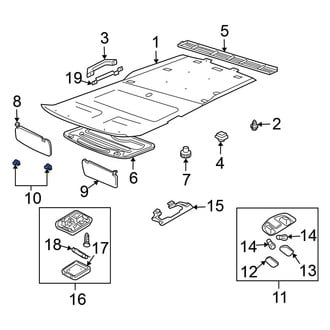 Nissan OE - Sun Visor Holder