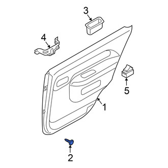 Nissan OE - Rear Door Interior Trim Panel Retainer