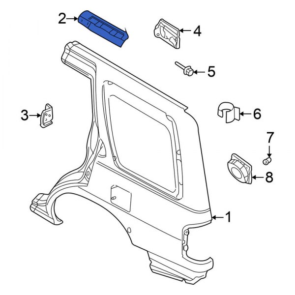 Quarter Panel Reinforcement