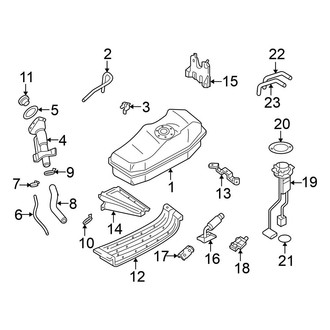 Nissan OE - Fuel System Components