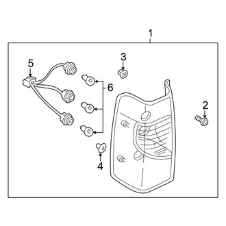 Nissan OE - Rear Lamps - Tail Lamps
