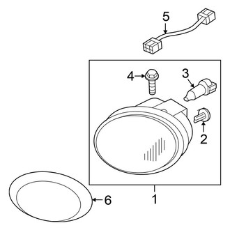 Nissan OE - Front Lamps - Fog Lamps