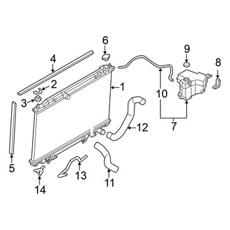 Nissan OE - Cooling - Radiator & Components
