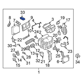 Nissan OE - A/C Expansion Valve