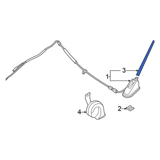Nissan OE - Radio Antenna Mast