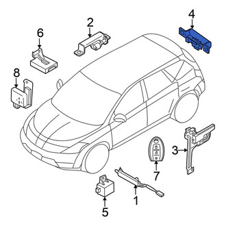 Nissan OE - Keyless Entry Antenna