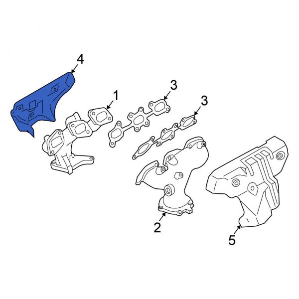 Exhaust Manifold Heat Shield