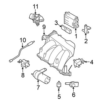 Nissan OE - Emission System - Emission Components