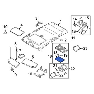 Nissan OE - Dome Light Lens
