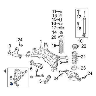 Nissan OE - Rear Suspension Knuckle Bushing