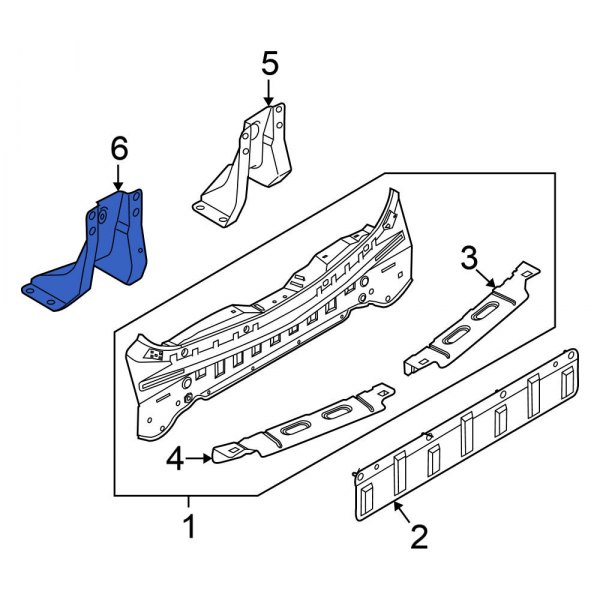 Rear Body Reinforcement Plate