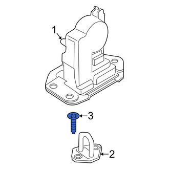 Nissan OE - Liftgate Lock Striker Plate Screw