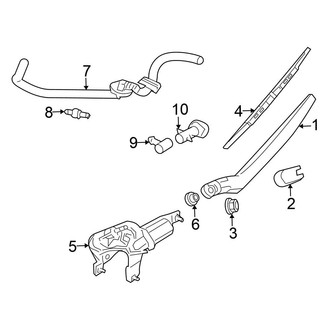 Nissan OE - Lift Gate - Wiper & Washer Components