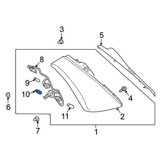 Nissan OE - Brake Light Bulb