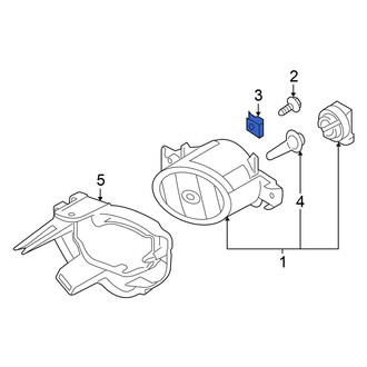 Nissan OE - Fog Light Clip