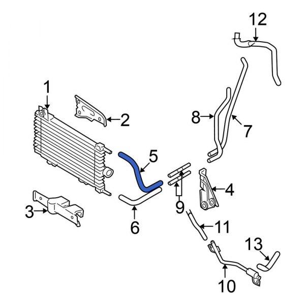 Automatic Transmission Oil Cooler Hose