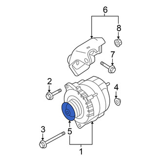 Nissan OE - Alternator Pulley