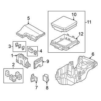 Nissan OE - Electrical - Fuse & Relay (Engine Compartment)