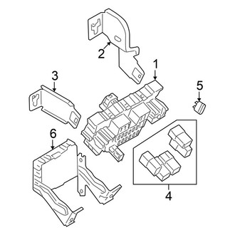 Nissan OE - Electrical - Fuse & Relay (Instrument Panel)
