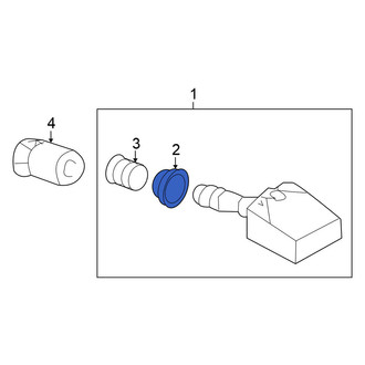 Nissan OE - Tire Pressure Monitoring System (TPMS) Sensor Grommet