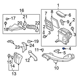 Nissan OE - Air Filter Housing Insulator