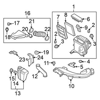 Nissan OE - Engine / Transaxle - Air Intake