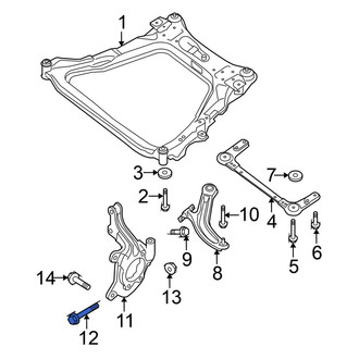 Nissan OE - Brake Dust Shield Bolt