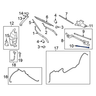 Nissan OE - Wiper Linkage