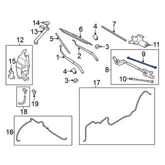 Nissan OE - Wiper Linkage
