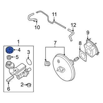 Nissan OE - Brake Master Cylinder Reservoir Cap