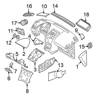 Nissan OE - Instrument Panel Components