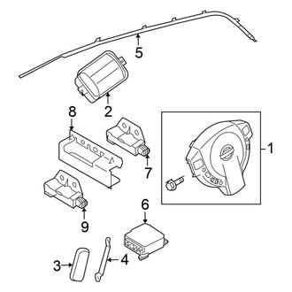 Nissan OE - Restraint Systems - Air Bag Components