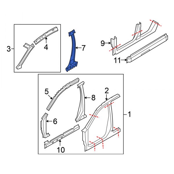 Body B-Pillar