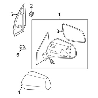 Nissan OE - Front Door - Outside Mirrors