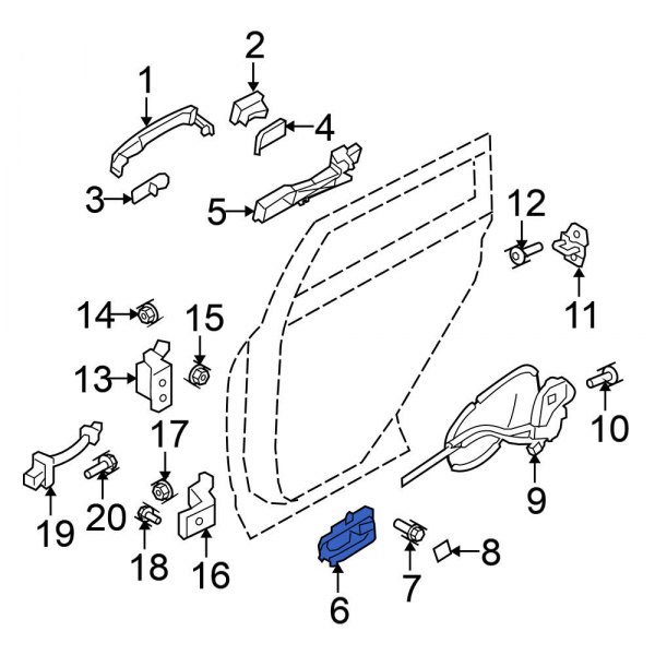 Interior Door Handle