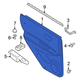 Nissan OE - Front Left Inner Door Interior Trim Panel