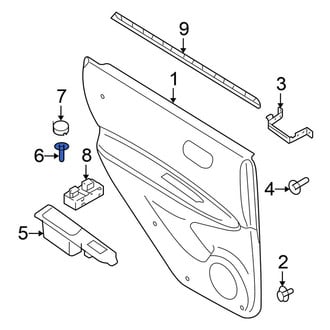 Nissan OE - Instrument Panel Cover Screw